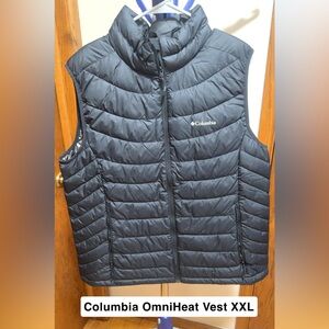 Columbia Black OmniHeat Vest XXL